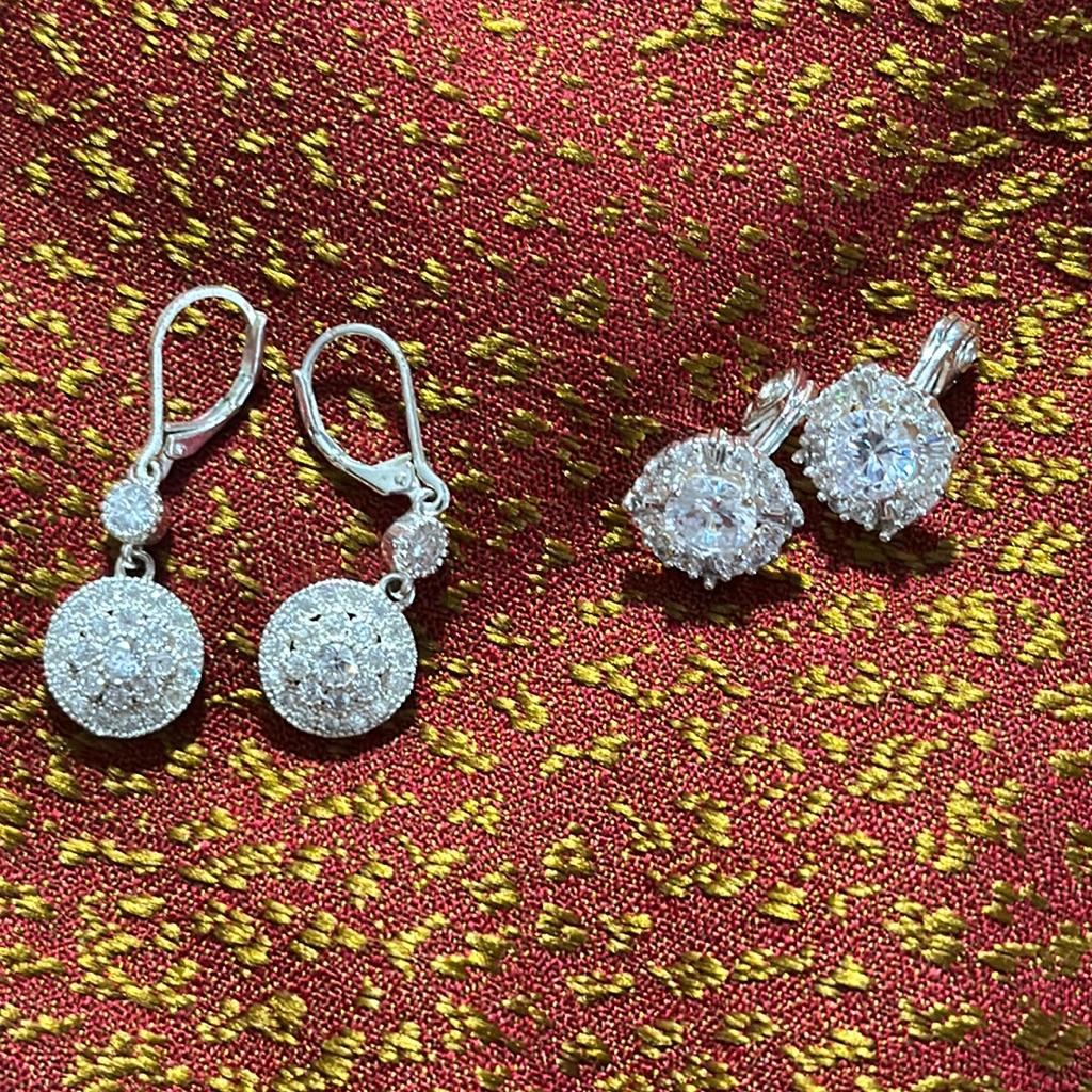 Two Pair Of Earrings